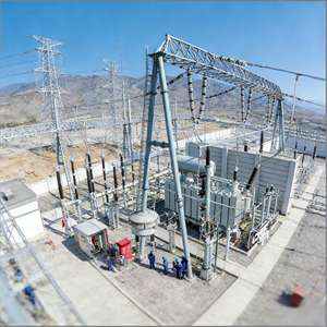 Каркасная конструкция для подстанции HUTA, оцинкованная, усиленная, высота 15 м, простое обслуживание - Product Image 3