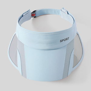 <span class=keywords><strong>Gorra</strong></span> de visera de verano transpirable para <span class=keywords><strong>mujer</strong></span> con protector solar de ala grande para viajes de <span class=keywords><strong>tenis</strong></span> al aire libre - Product Image 5