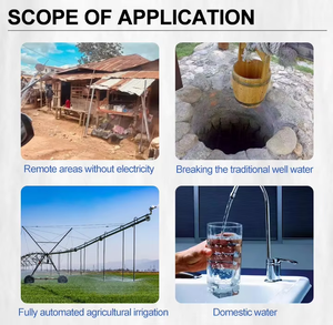 Bomba de Agua Solar QY 4JSC8-84-D72/750, 1125W, 84m de Altura, 8m/H |   Controlador MPPT Integrado |   Soluciones para el Tratamiento del Agua |   CC 48V - Product Image 5