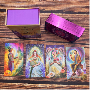 Jeu de cartes Oracle <span class=keywords><strong>d</strong></span>'<span class=keywords><strong>amour</strong></span>, cartes de tarot personnalisées, papier artistique de haute qualité, jeu de cartes <span class=keywords><strong>d</strong></span>'affirmation avec boîte personnalisée - Product Image 3