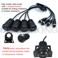 HD 12V 24V Véhicule Inversion Truck1080hd Vision Numérique radar Hôte Angle Mort Auxiliaire Capteur De Stationnement Kit De Détection Système