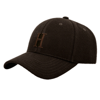 Gorra de Béisbol Heycap de Fábrica Directa, Personalizada con Logotipo, Bordado 3D Tonal, Mezcla de Lana y Poliéster, Etiqueta Interior de Satén, para Otoño