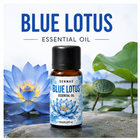 Huile essentielle de lotus bleu pure et naturelle ; nourrit la peau et détend le corps et l'esprit, convient aux soins de la peau et à l'aromathérapie.