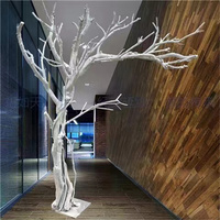 Árbol Seco Artificial Realista sin Hojas, Árbol Falso para Decoración de Interiores de Villas, Vestíbulos y Salas de Exposiciones