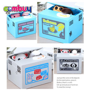 Contenitore di soldi del fumetto elettronico di plastica <span class=keywords><strong>gatto</strong></span> moneta piggy bank - Product Image 3