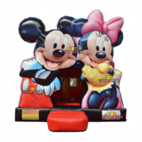 Château gonflable Mickey, trampoline gonflable, château gonflable pour saut, pour location commerciale, directement de l'usine