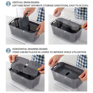 Оптовая Продажа с фабрики, кухонные аксессуары 14 в 1, овощерезка, овощерезка, измельчитель лука, многофункциональная овощерезка - Product Image 5