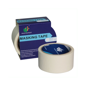 Cinta de Enmascarar de Papel Crepé de Una Cara, Sensible a la Presión, Acrílica, Resistente a Altas Temperaturas, de Grado Superior BULL, para Automoción - Product Image 2