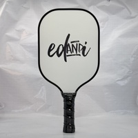 Raquette de pickleball haut de gamme en fibre de verre, personnalisée OEM, 40 cm de long, 210 g, épaisseur 11 mm, légère, directement de l'usine pour l'export.