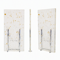 Verre Décoratif Dépoli pour la Protection de la Vie Privée et Finition Translucide pour Vitrine de Boutique de Luxe
