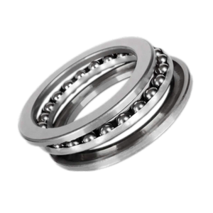 Roulement à billes à butée BORET 51107, haute charge, faible friction, acier durable pour machines industrielles, 35x52x12mm - Product Image 2