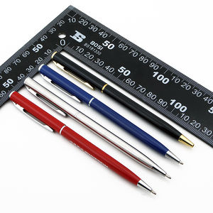 Stylos à bille de qualité OEM fabriqués en Chine, stylo à bille en métal pour hôtel - Product Image 3