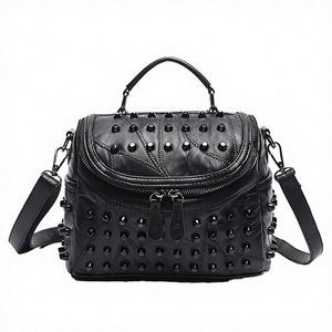 Bolsos cruzados de cuero genuino para mujer, estilo veraniego, pequeños, con cadena de color reciclado, increíble variedad para damas - Product Image 2