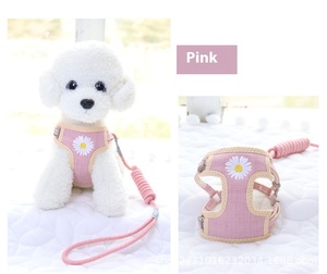 Arnés y Correa para Perro Ligero y Transpirable con Hebilla de Seguridad para Perros Pequeños, para Paseos Diarios Informales, Uso en el Hogar - Product Image 4