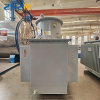 Transformateur de puissance immergé dans l'huile triphasé extérieur OLTC 100KVA 200KVA 250KVA 300KVA 400KVA 800KVA 1000KVA 10/11kV