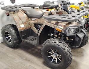 Premium 169cc ATV Automatic CVT Quad Bike with Reverse LED Lights Hydraulic <b>Disc</b> Brakes and Adjustable Suspension - Product Image 5