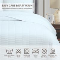 Ensemble de couette Besta, design géométrique ultrasonique, style européen et américain, rembourrage en polyester, 3 pièces, technologie Pinsonic