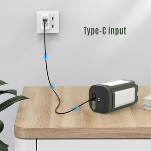 Lampe de travail LED d'extérieur avec trépied télescopique et projecteur, étanche, idéale pour la randonnée et le camping - Product Image 6