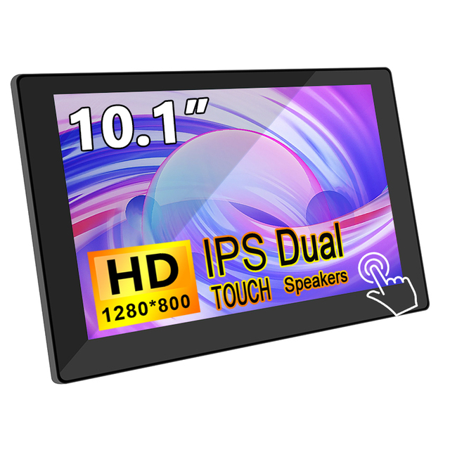 Android Monitor 32G 60Hz 10.1 Inch Tablet Panel HD IPS LCD Touch Industrial Plastic All in One Machine