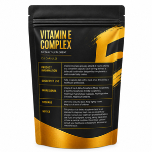 Vente en gros de capsules naturelles de vitamine E ultra tocotriénols 250mg complexe de vitamine E antioxydant pour soutenir l'immunité santé de la peau - Product Image 2