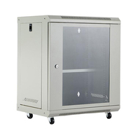Mini-rack 19 pouces, profondeur 12U, armoire de serveur 19 pouces, montage mural, armoire de données réseau