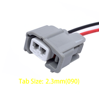 XIPU 2 Pin Konektor Injektor Bahan Bakar Otomatis Betina Jantan Konektor Elektronik Kabel Harness Dapat Disesuaikan 6189-0611 90980-11875