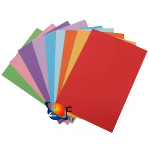 100% gỗ bột giấy 230gsm tùy chỉnh in ấn các tông giấy cardstock thẻ đầy màu sắc A4 giấy màu giấy bán buôn - Product Image 6