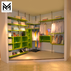 High Quality Whole-house Custom Design Affordable Ready Made Walk in Closet <strong>Flat</strong> <strong>Pack</strong> White Bedroom Walkin <strong>Wardrobe</strong> - Product Image 2
