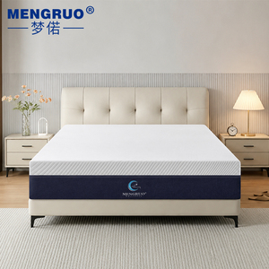Colchón Enrollable Comprimido para Hotel y Hogar, Dureza Media, Tamaño King y Queen, Espuma Viscoelástica Refrigerante, Resistente al Fuego - Product Image 1
