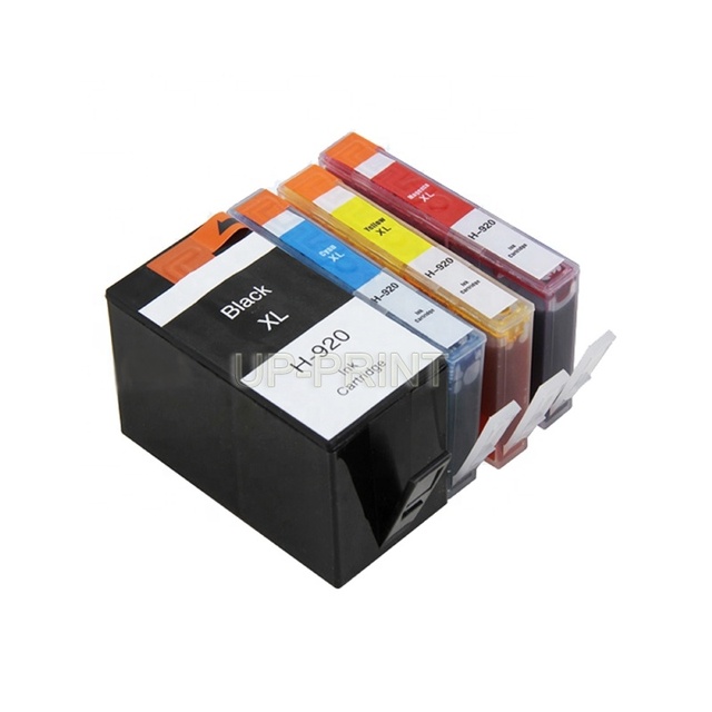 UP Compatible Ink Cartridge for hp 920 XL Officejet 6000 6500 6500A 7000 7500 7500A for Hp920 with Chip Full Ink