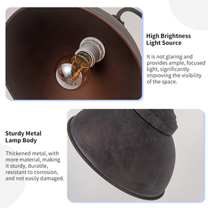 Lampe de sol industrielle en métal, moderne et minimaliste, LED réglable, haute luminosité, pour salon, chambre, bureau, directement de l'usine - Product Image 3