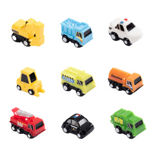 Set de Tráfico Vial en Miniatura Depeng, Escala 1:64, Modelos de Autos y Vehículos de Plástico para Decoración de Paisajes DIY - Product Image 3