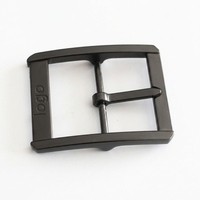 Vente Flash : Boucle de Ceinture Métallique MX-703 en Alliage de Zinc à Barre Centrale Simple, Noir Pistolet, 36mm, Durable, Personnalisable OEM, Tendance