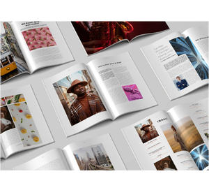 Großhandel Druck Magazin niedriges Minimum günstige Kosten A4 A5 beschichtetes Papier Broschüre Magazin Buch Druck Dienst - Product Image 5