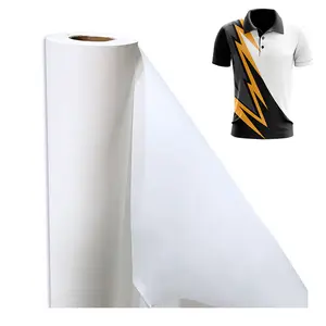 Factory Direct 100gsm White Sublimation Transfer Paper Roll For Digital Printing High Transfer Rate Wholesale