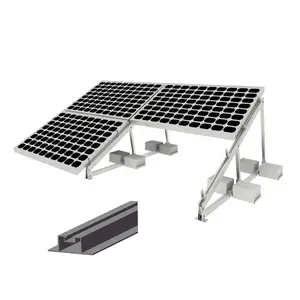 Competitive Factory Price DIY Single Top Of Pole Solar Panel Mount