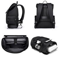 Sac à dos pour ordinateur portable de grande capacité, résistant à l'eau, en tissu Oxford, pliable, pour l'école et l'université, directement de l'usine