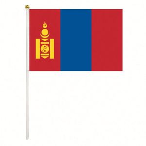 Event or Festival High Quality Custom Polyester Moldova Hand Waving <b>Flag</b> - Product Image 3