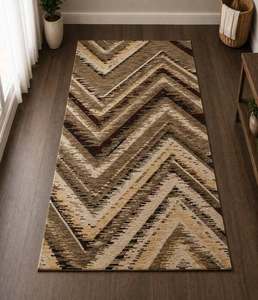 Elegant Handmade Wool Hand Tufted Area Carpet Rug for Modern Bedroom Living Room Office Hotel Lobby and Interior Decoration - Product Image 1