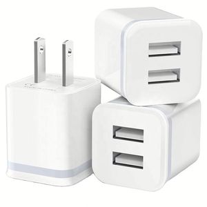 5V 2.1A Dual USB Ports Home Travel Wall Charger <b>Power</b> <b>Adapter</b> for Mobile Phone - Product Image 1