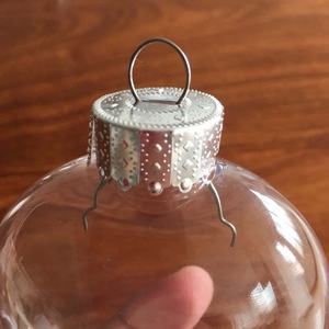 Venta Caliente Dongguan 100 Piezas al por Mayor Bola de Navidad de Plástico Transparente Plana de 8 cm Esfera Plana de PET Transparente - Product Image 4