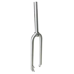 Titanium Bicycle Fork Rigid Fork Titanium Mtb Fork Factory Price of 29" Carton Mountain Bike Silver Round Dado Plano Fox 26 Mm