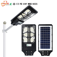 Lampadaire solaire LED étanche IP65, tout-en-un, 200W, haute qualité, super lumineux