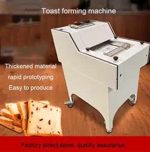 Máquina automática de moldeo de tostadas para pan blanco suave Control de botones 0.55kW Potencia Equipo de formación de alimentos de acero inoxidable - Product Image 2