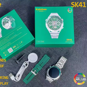 Nuovo <span class=keywords><strong>Smartwatch</strong></span> Kalobee SK41 2025 <span class=keywords><strong>da</strong></span> 1.53 Pollici ad Alta Definizione IP67 Impermeabile con Frequenza Cardiaca Sportivo per Uomo e <span class=keywords><strong>Donna</strong></span> - Product Image 2