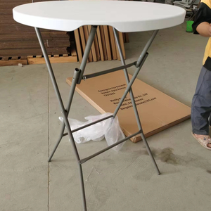 <span class=keywords><strong>Table</strong></span> <span class=keywords><strong>de</strong></span> <span class=keywords><strong>bar</strong></span> pliante en plastique durable, résistante à l'eau, portable, facile à transporter, pour bistro et cocktails, hauteur 80cm et 110cm, vente en gros - Product Image 2