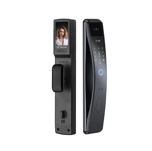 Tuya thông minh khóa cửa gỗ với cuộc gọi video từ xa 3D Nhận dạng khuôn mặt mật khẩu vân tay & lưu trữ đám mây <span class=keywords><strong>Wifi</strong></span> giám sát - Product Image 1