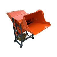 Machine de décortiqueur agricole multifonctionnelle élevée petite batteuse à moteur épluchant la Machine de décortiqueur d'arachide de maïs de riz Inde