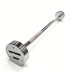 מוט משקולות חופשי של TOPTONS, מוט ישר להרמת משקולות, מוט עם ידית מנואלה במחיר זול - Product Image 1