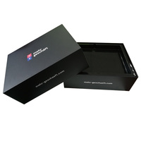 Caja de Regalo de Cartón Rígido Blanco de 2 Piezas Personalizada con Grabado y Laminado Mate, Estilo Moderno y Lujoso, Materiales Reciclados